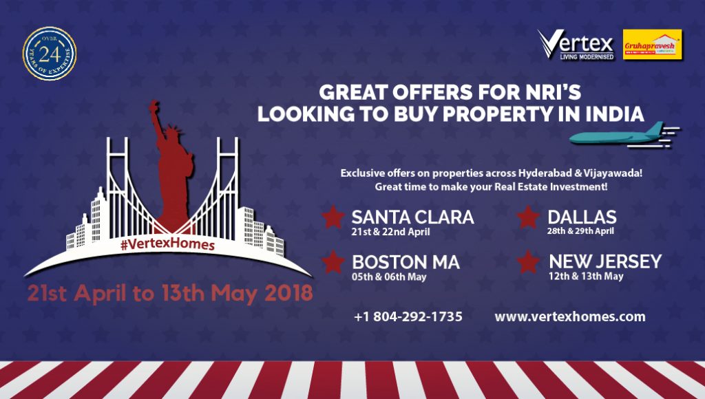 Indian Property Show in the United States - Vertex Homes