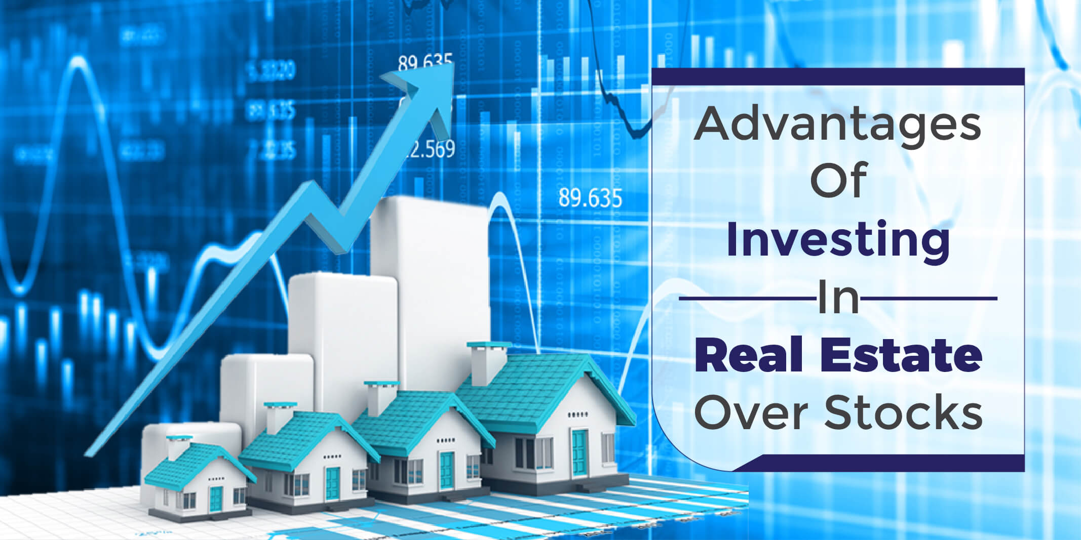 Advantages of investing in real estate over stocks