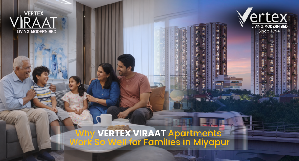 Vertex Viraat apartments in miyapur for families