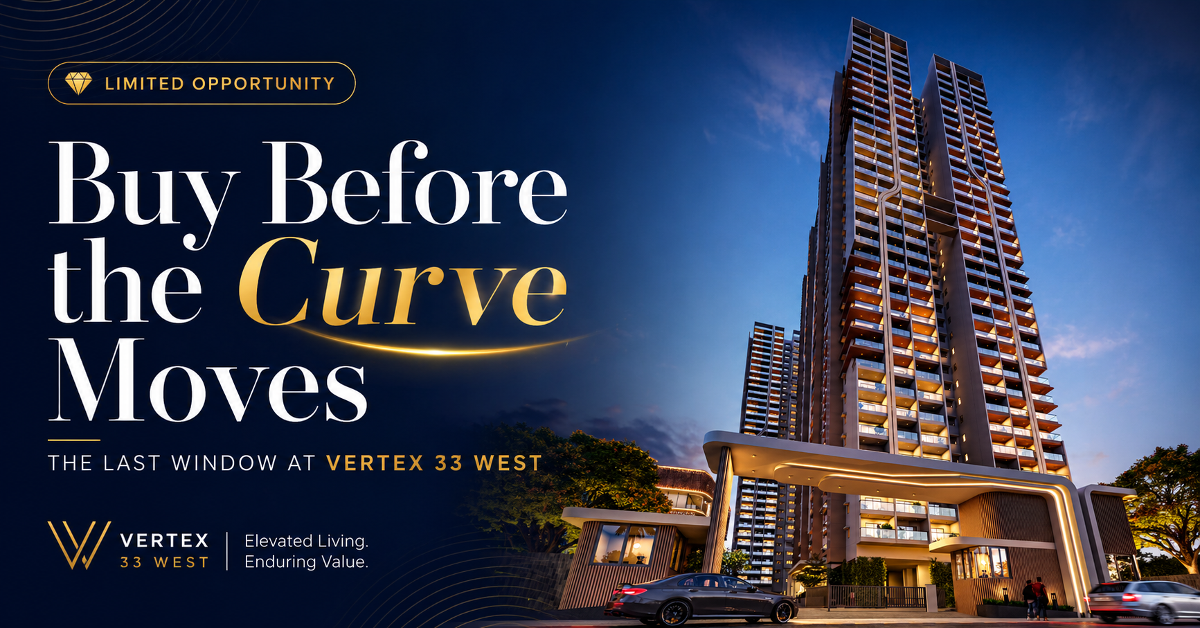 Buy Before the Curve Moves: The Last Window at Vertex 33 West