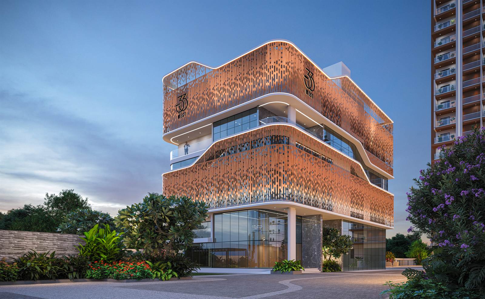 Clubhouse at Vertex 33 West Nallagandla